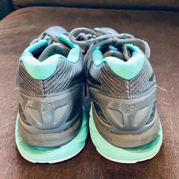 Excellent condition ASICS GEL Nimbus 19 7.5 US 39 EUR T7c8N Medium Width Gray - Picture 5 of 5